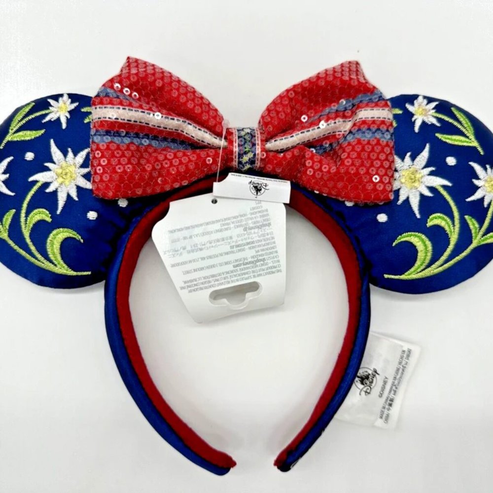 Disney Parks Epcot Germany Pavilion 2023 Minnie Mickey Mouse Ear Headband NEW